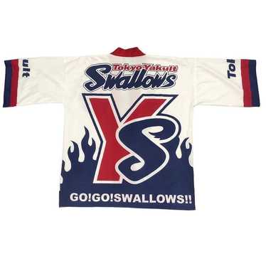 【KEBOZ×SWALLOWS】BASEBALL JERSEY TEE 【XL】 Tokyo Yakult Swallows Baseball Apparel Store - Shinjuku