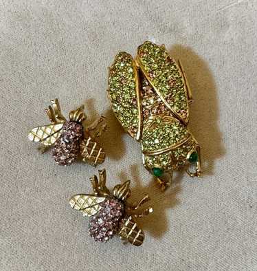Ciner Pearl Pin - Etsy
