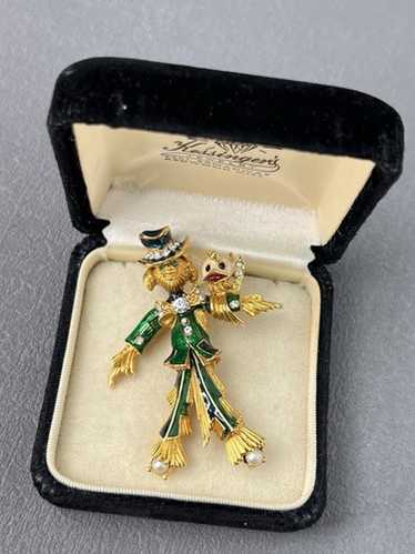 Vintage ciner brooch pin - Gem