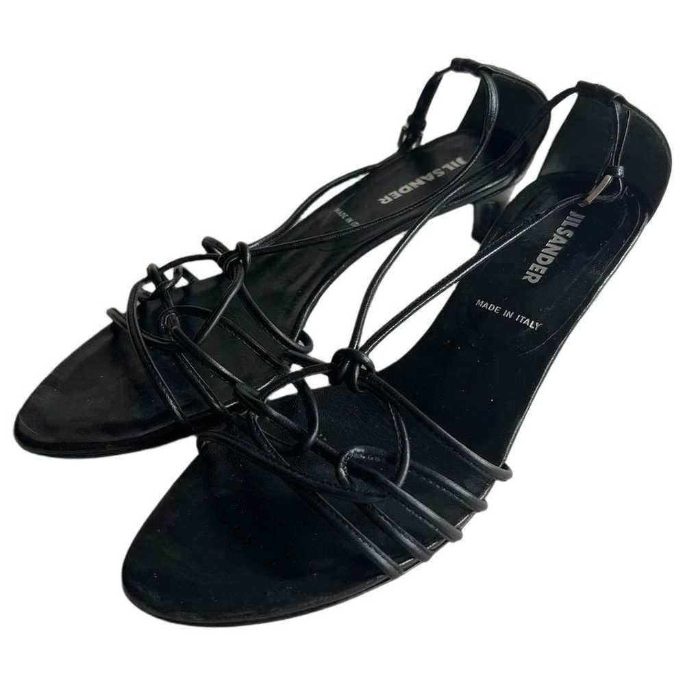 【関税&送料込】Jil Sander Leather Sandal Jil Sander 65MM Leather Sandals | Saks Fifth Avenue