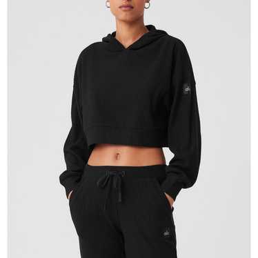 【ALO Yoga】MUSE HOODIE グレイブル/ブラック/グレー/アイボリ Alo Yoga（アロヨガ）の「【alo】MUSE HOODIE ミューズ