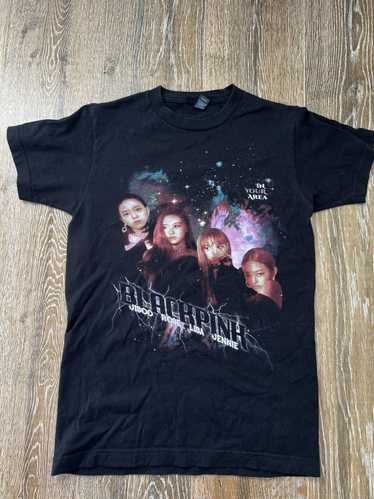 ジェニ着用 シャツ blackpink ソウルコン限定 Lサイズ 　グレー BLACKPINK ジェニー風 クロップ・トップ 半袖 シャツ - Costowns