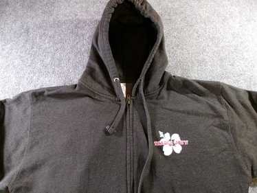 Trader Joes Sweatshirt Adult Large Gray Full Zip L