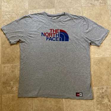 ★THE NORTH FACE★ Korean Short Sleeve T-shirt WHITE NT7UR60 The North Face International South Korea Tee The North Face