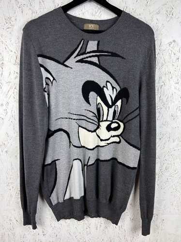 ICEBERG vintage tom&jerry knit Sweater size 2XL 90s 100