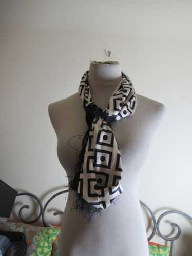Tory Burch Silk Rectangle Scarf OS