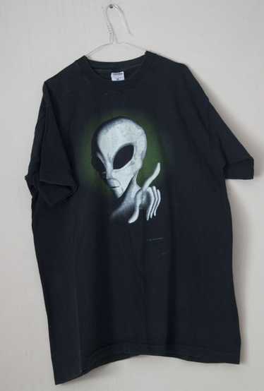 MARZFORM　90s fashion victim ロンT エイリアン FASHION VICTIM- 90's alien print T-shirt | Pay ID