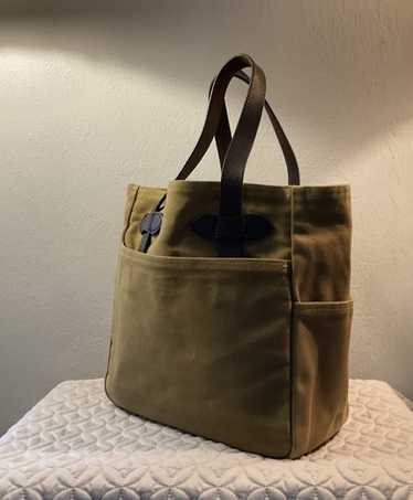FILSON フィルソン キャンバス トートバッグ ウィズ ジッパー