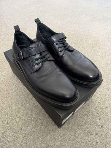 ANN DEMEULEMEESTERグレージュスウェードシューズ41 ANN DEMEULEMEESTERグレージュスウェードシューズ41