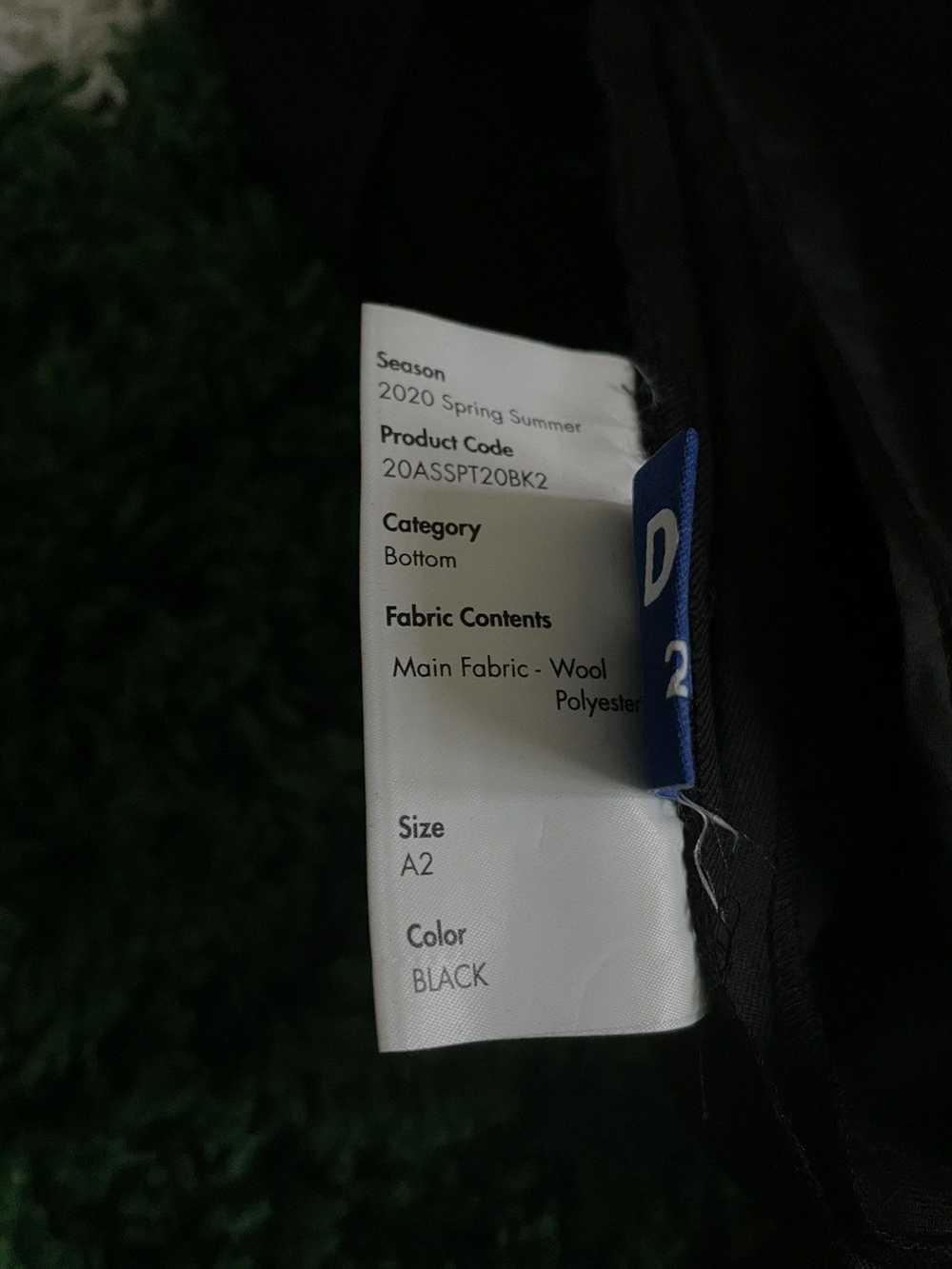 Ader Error Ader Error 2020 ss black pants - image 5