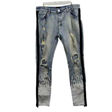 ★GLOWNY★ THE COOPER JEANS (STRIPE) THE COOPER JEANS (STRIPE) - GLOWNY