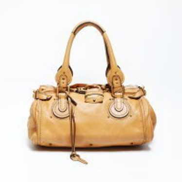 Chloé Paddington Medium Hand Bag Brown Chloe - Brown Leather Medium Paddington Bag | Current Boutique