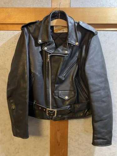 schott ６１８　４０ Schott 618 Men's Classic Perfecto Steerhide Leather
