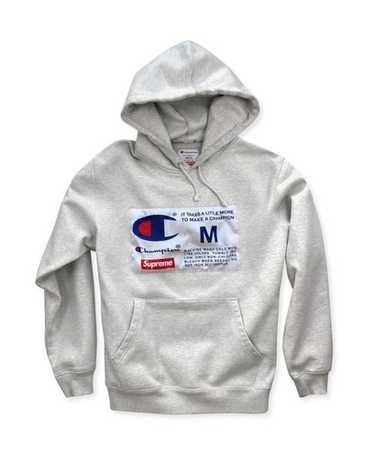 Supreme x champion hooded - Gem