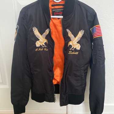 SCHOTT BROS INC 上野商会　MA-1 アメリカンカレッジ 楽天市場】schott ma-1の通販