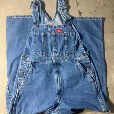Carhartt washed denim bib - Gem