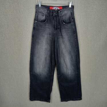 Shop Washed Black Busted Colossus Baggy Jeans | Jaded London