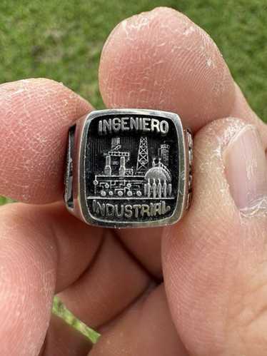 Class ring 2012 blue - Gem