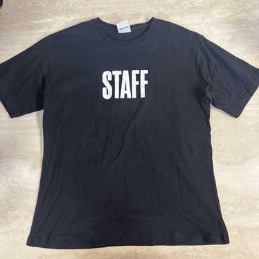 Vetements Staff t shirt - Gem
