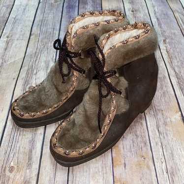 Vintage yodeler boots - Gem