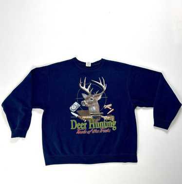 Vintage deer outdoor sweatshirt - Gem