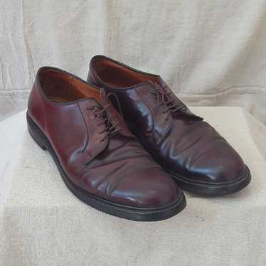 ALDEN　990 cordovan 6 1/2　C/E Alden Plain Toe Blucher Colour 8 Shell Cordovan 990