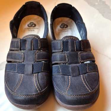 Clarks Cloudsteppers Women's Navy Shoes Size 9