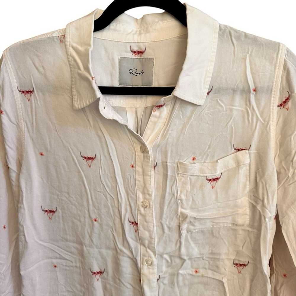 Rails Rails “Rocsi” Button Down in Indio Print – … - image 7