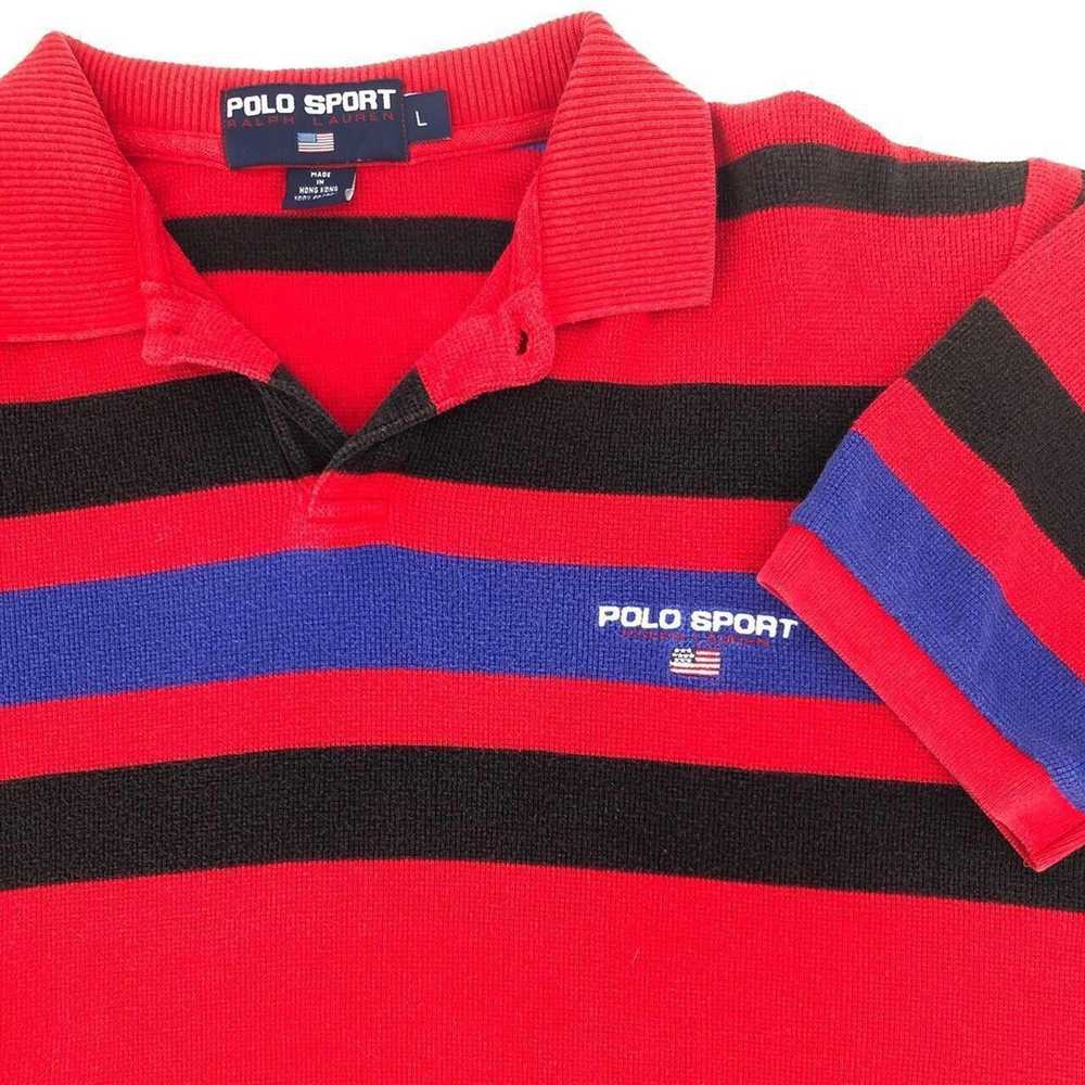 Polo Ralph Lauren × Vintage Polo Sport striped sh… - image 2