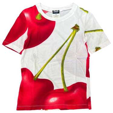 ●Dolce&Gabbana●Cherry sprint トップ Vtg Dolce & Gabbana D&G White Cherry Print Top L | eBay