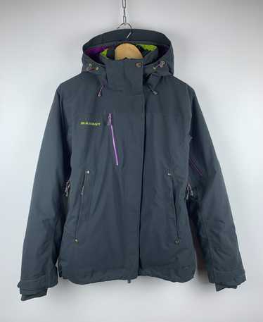Mammut DRYtech スキーウェア グリーン/パープル Mammut Dry Tech Women's M Jacket Green Rain Windstopper - Etsy
