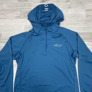 パーカー・フーディ Malbon Golf Airy Hoodie BLUE MAN M4121PFS05BLU MALBON X FOOTJOY LINKS HOODIE – Malbon Golf