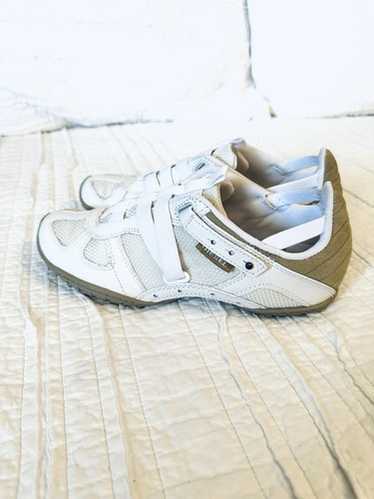 White leather diesel sneakers - Gem