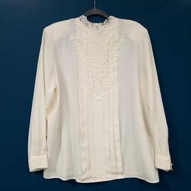 Vintage Woman Essentials By Worthington Pleated La