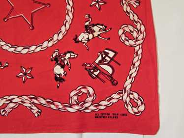▪️40’s【COWBOY】 VINTAGE BANDANA Vintage Cowboy Bandana | eBay