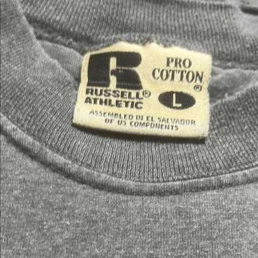 \".RUSSELL\" PRO COTTON グレー Vintage RUSSELL ATHLETIC Pro Cotton Gray Long Sleeve T-shirt