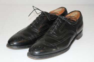 靴 JOHNSTON & MURPHY CROWN ARISTOCRAFT Vintage Johnston Murphy Crown Aristocraft Shell Cordovan 12