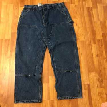 パンツ 60s vintage carhartt logger double knee Vintage Carhartt Double Knee Jeans B07 DNM Blue Logger