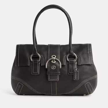バッグ Vintage Coach Leather Hampton Soho Bag Vintage COACH 