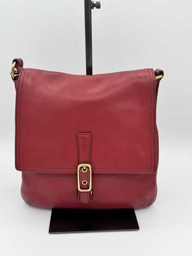 Coach Legacy 19925 Amanda Flap Coral Red