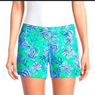 Lilly Pulitzer Ocean View Shorts “Keepin It Reel”