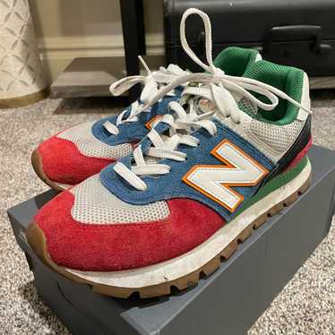 【New Balance】☆お洒落☆カラフル☆Men's 574 Rugged Sneaker Amazon.com: New Balance Men's ML574DVG, Green, 41.5 EU
