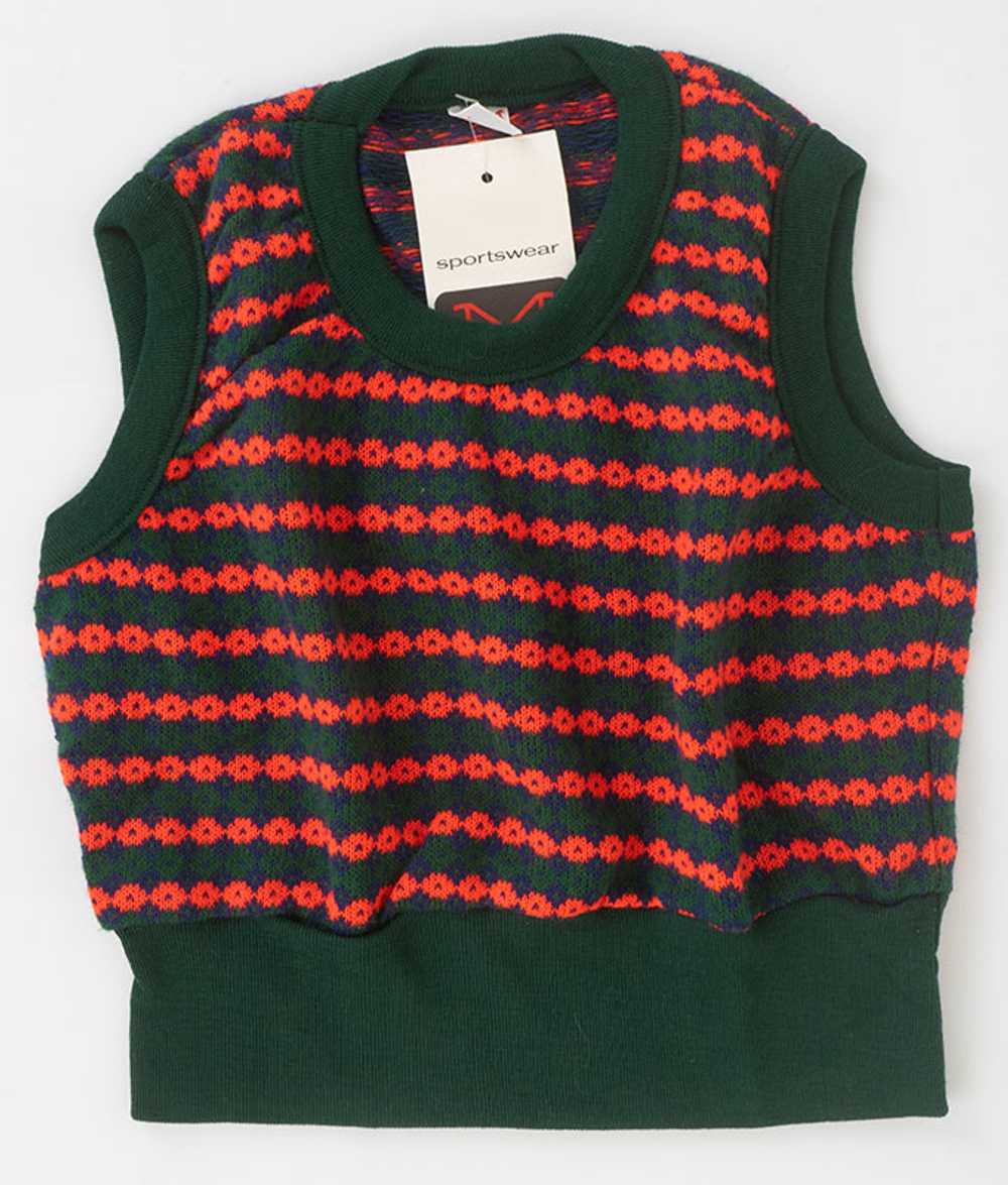 1970s Cropped Vest - image 1