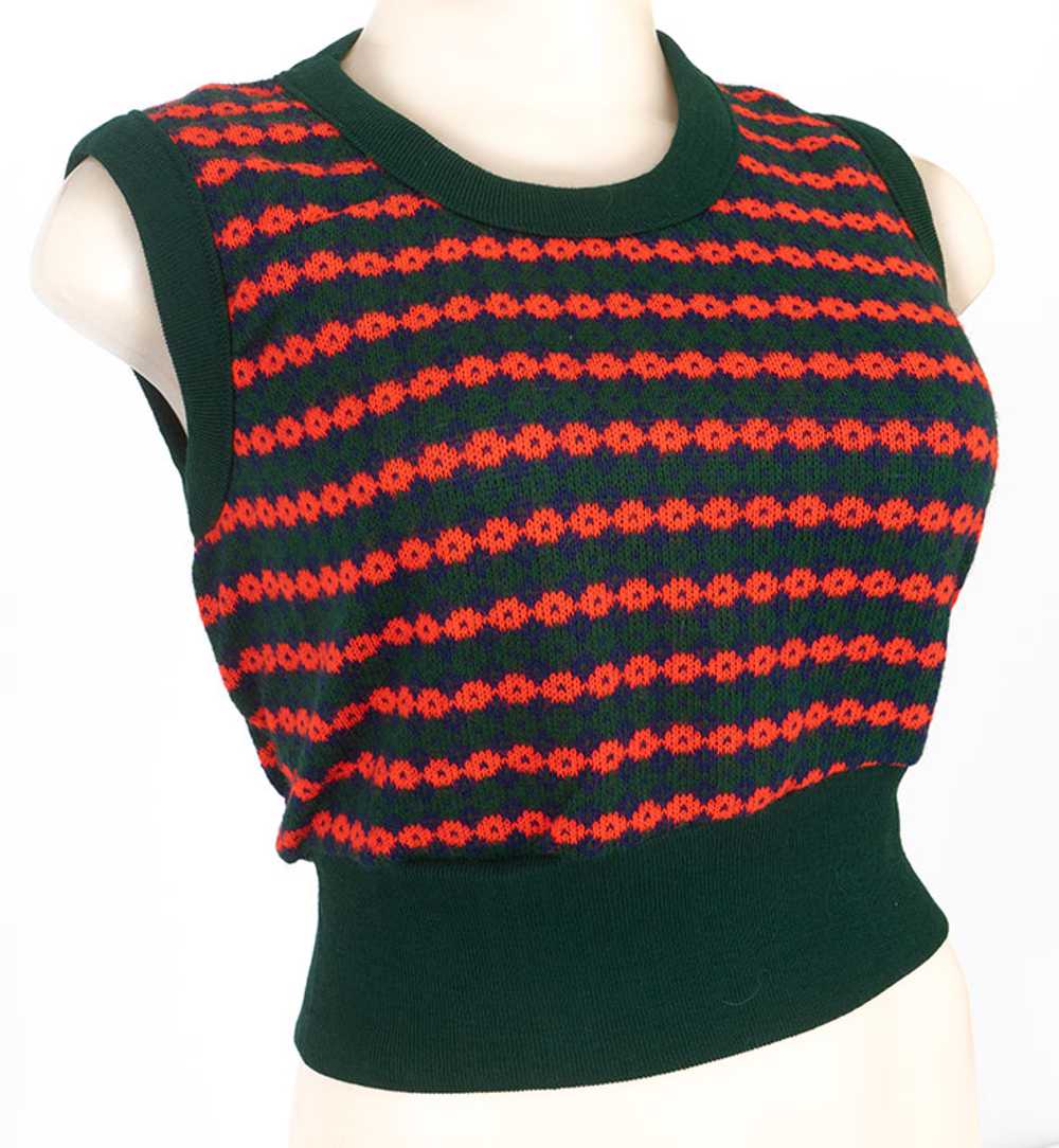1970s Cropped Vest - image 2