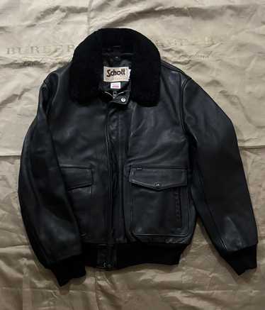 Schott leather a-2 flight - Gem