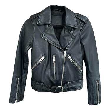 XL 美品 ALLSAINTS TARO BIKER レザージャケット ブラック ALLSAINTS Taro Leather Biker Jacket | endource