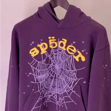 Black v2 sp5der hoodie, No marks - Gem Black v2 sp5der hoodie, No marks - Gem