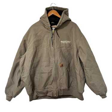 Vtg carhartt hooded work - Gem
