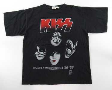 KISS JAPAN TOUR 2013 Tシャツ Lサイズ ヴィンテージ KISS T-Shirt Rock And Roll Over 1977 Japan Japanese Tour XL