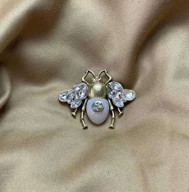 Vintage gucci bee brooch - Gem